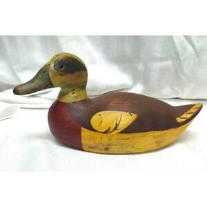 VTG Richard Connolly Widgeon Solid Wood Duck Decoy